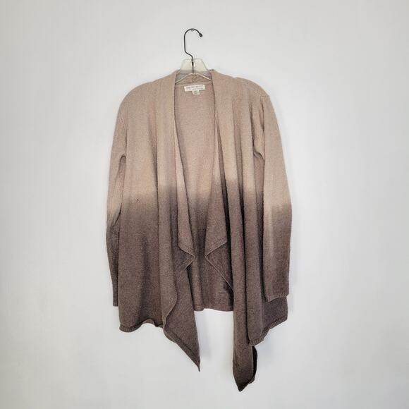 Barefoot Dreams Bamboo Chic Lite Calypso Wrap Ombre Brown 436 Women S/M - Picture 12 of 15